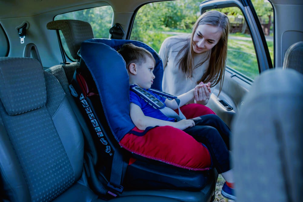 Taxi maxi with baby seat
